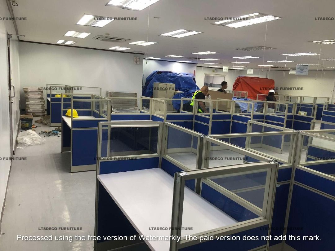 workstation tables customized office partition furnitures (Category: Office Furniture & Fixtures) located in Caloocan City. Submitted by cheska.ltsdeco (Listing ID 1470363638, Image 2). Description: 👉Are you looking for WORKSTATION, MODULAR CUBICLES OFFICE PARTITION, and OFFICE FURNITURE SUPPLIER? LTSDECO Furniture, is direct supplier, manufacturer, and trusted provider of high quality, affordable and durable modular office divider partition, ho