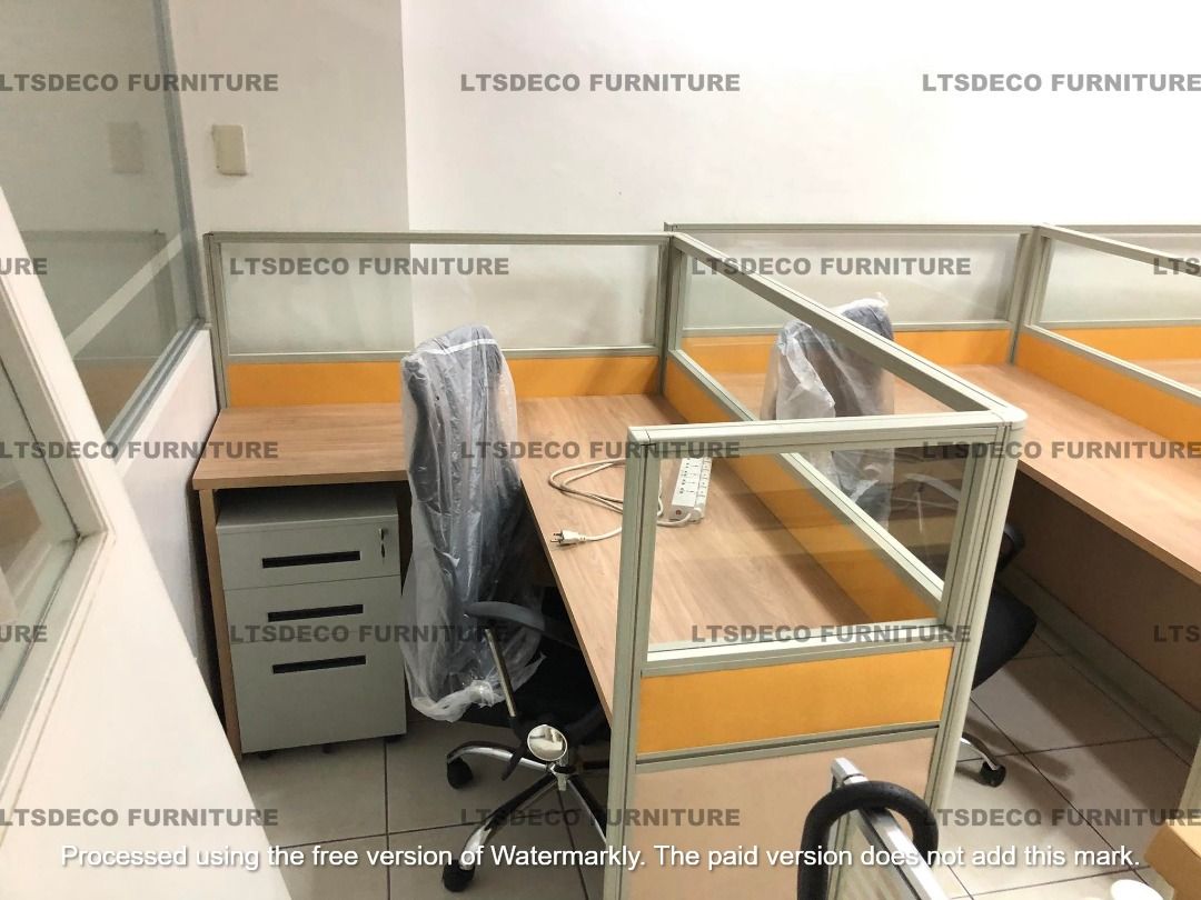 workstation tables customized office partition furnitures (Category: Office Furniture & Fixtures) located in Quezon City. Submitted by chris.ltsdeco (Listing ID 1470419775, Image 3). Description: 👉Are you looking for WORKSTATION, MODULAR CUBICLES OFFICE PARTITION, and OFFICE FURNITURE SUPPLIER? LTSDECO Furniture, is direct supplier, manufacturer, and trusted provider of high quality, affordable and durable modular office divider partition, home 