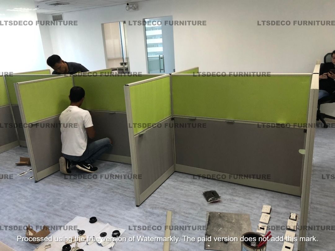 workstation tables modular office partition furnitures (Category: Office Furniture & Fixtures) located in Taguig. Submitted by emmandalyn (Listing ID 1470352794, Image 3). Description: 👉Are you looking for WORKSTATION, MODULAR CUBICLES OFFICE PARTITION, and OFFICE FURNITURE SUPPLIER? LTSDECO Furniture, is direct supplier, manufacturer, and trusted provider of high quality, affordable and durable modular office divider partition, home and office 
