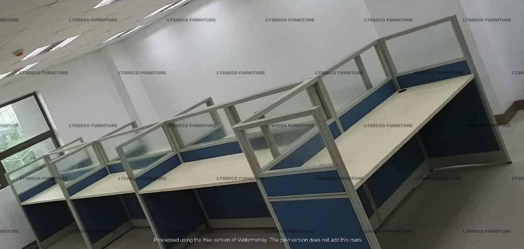 workstation tables modular office partition furnitures (Category: Office Furniture & Fixtures) located in Quezon City. Submitted by louisa.ltsdeco (Listing ID 1470359950, Image 2). Description: 👉Are you looking for WORKSTATION, MODULAR CUBICLES OFFICE PARTITION, and OFFICE FURNITURE SUPPLIER? LTSDECO Furniture, is direct supplier, manufacturer, and trusted provider of high quality, affordable and durable modular office divider partition, home an
