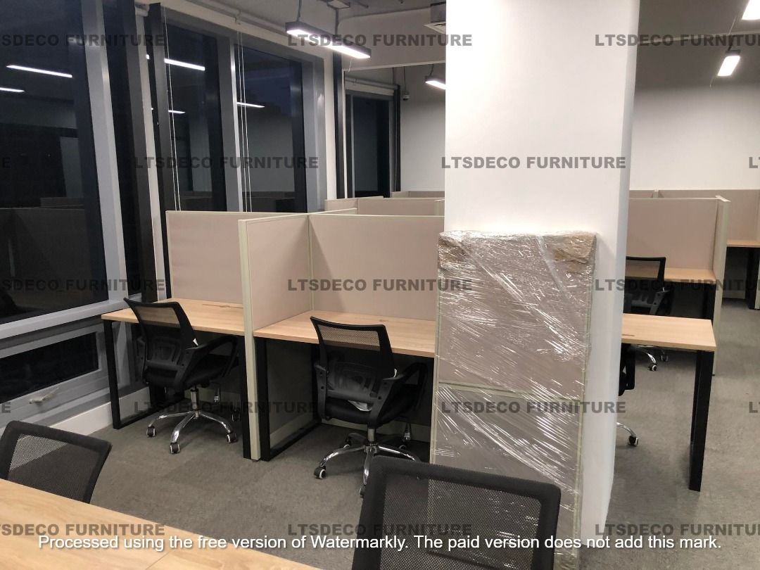 workstation tables modular office partition furnitures (Category: Office Furniture & Fixtures) located in Caloocan City. Submitted by sandy.furniture (Listing ID 1470391642, Image 2). Description: 👉Are you looking for WORKSTATION, MODULAR CUBICLES OFFICE PARTITION, and OFFICE FURNITURE SUPPLIER? LTSDECO Furniture, is direct supplier, manufacturer, and trusted provider of high quality, affordable and durable modular office divider partition, home