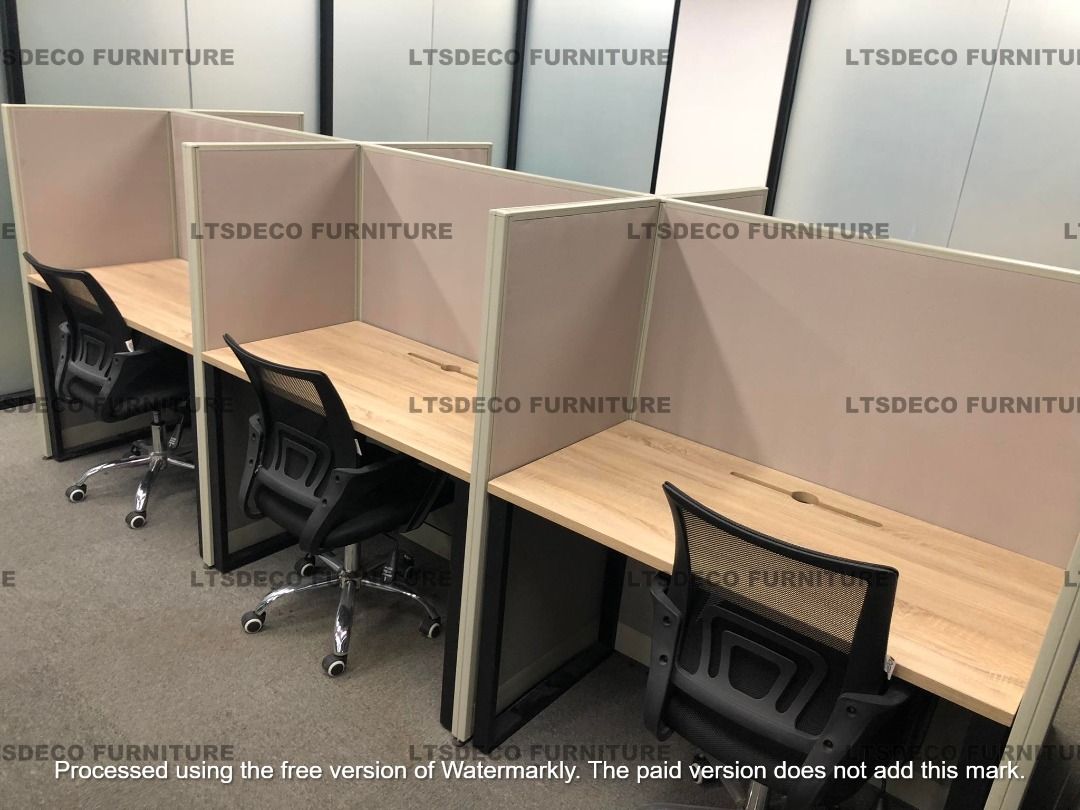 workstation tables modular office partition furnitures (Category: Office Furniture & Fixtures) located in Caloocan City. Submitted by sandy.furniture (Listing ID 1470391642, Image 3). Description: 👉Are you looking for WORKSTATION, MODULAR CUBICLES OFFICE PARTITION, and OFFICE FURNITURE SUPPLIER? LTSDECO Furniture, is direct supplier, manufacturer, and trusted provider of high quality, affordable and durable modular office divider partition, home