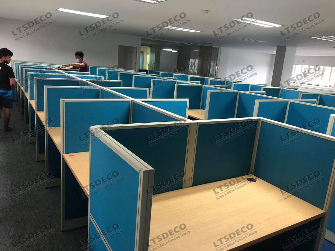 workstation tables modular office partition furnitures (Category: Office Furniture & Fixtures) located in Caloocan City. Submitted by sandy.furniture (Listing ID 1470391716, Image 1). Description: 👉Are you looking for WORKSTATION, MODULAR CUBICLES OFFICE PARTITION, and OFFICE FURNITURE SUPPLIER? LTSDECO Furniture, is direct supplier, manufacturer, and trusted provider of high quality, affordable and durable modular office divider partition, home