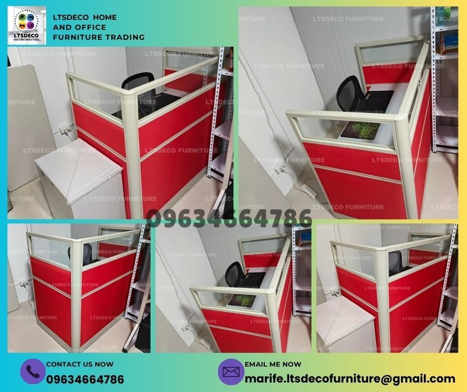 workstation tables modular office partition furnitures (Category: Office Furniture & Fixtures) located in Caloocan City. Submitted by cheska.ltsdeco (Listing ID 1470427056, Image 2). Description: 👉Are you looking for WORKSTATION, MODULAR CUBICLES OFFICE PARTITION, and OFFICE FURNITURE SUPPLIER? LTSDECO Furniture, is direct supplier, manufacturer, and trusted provider of high quality, affordable and durable modular office divider partition, home 
