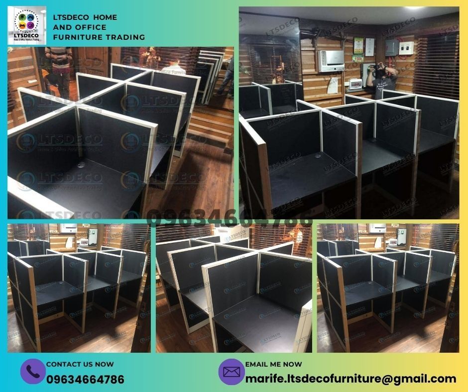 workstation tables modular office partition furnitures (Category: Office Furniture & Fixtures) located in Caloocan City. Submitted by cheska.ltsdeco (Listing ID 1470427149, Image 3). Description: 👉Are you looking for WORKSTATION, MODULAR CUBICLES OFFICE PARTITION, and OFFICE FURNITURE SUPPLIER? LTSDECO Furniture, is direct supplier, manufacturer, and trusted provider of high quality, affordable and durable modular office divider partition, home 
