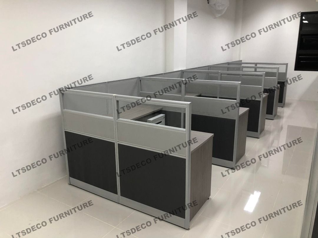 workstation tables modular office partition furnitures (Category: Office Furniture & Fixtures) located in Quezon City. Submitted by louisa.ltsdeco (Listing ID 1470436421, Image 2). Description: 👉Are you looking for WORKSTATION, MODULAR CUBICLES OFFICE PARTITION, and OFFICE FURNITURE SUPPLIER? LTSDECO Furniture, is direct supplier, manufacturer, and trusted provider of high quality, affordable and durable modular office divider partition, home an