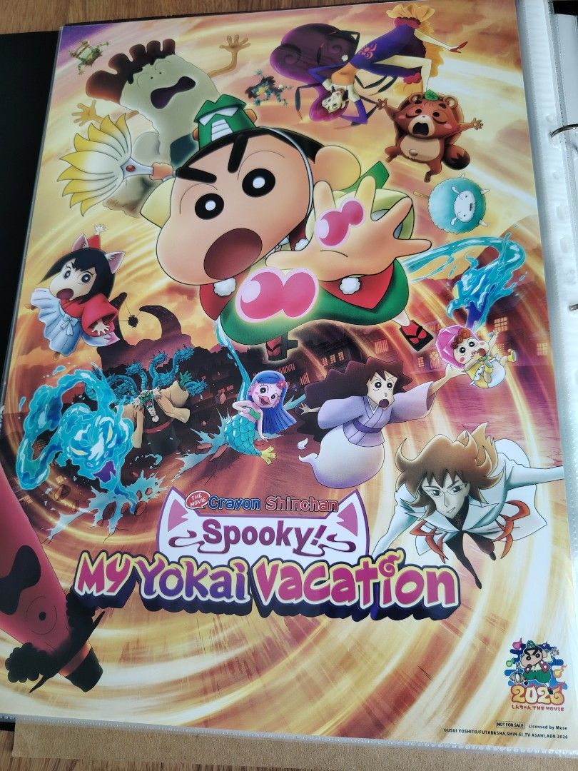 Making A Character Discription (WT TRADE) Crayon Shinchan Spooky My Yokai Vacation Movie Poster, Toys ...