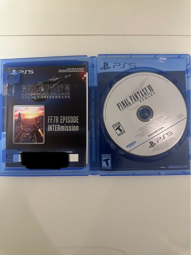 [w/UNCLAIMED CODE / open to swap] Final Fantasy VII Remake Intergrade PS5 (Category: PlayStation) located in Manila. Submitted by ldj_868 (Listing ID 1470441215, Image 2). Description: -Condition: Clean, barely used, scratch-free disc and well-maintained blue case - Inclusions: FF7R Episode INTERmission unclaimed code 2031 expiry -RFS: not my type of game - open to swap ONLY WITH lollipop chainsaw or red dead redemption 1 ps5.