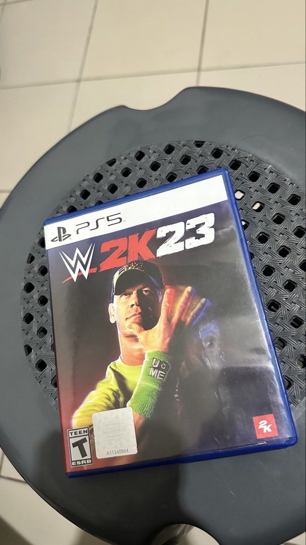 WWE 2K23- PS5 (Category: PlayStation) located in Bacolod City. Submitted by forur.closet (Listing ID 1470510128, Image 1). Description: Selling my original WWE 2K23 for PS5. * Original physical PS5 disc * Perfect for adding to your PS5 game collection Price: ₱1099 negotiable for sure buyers. Message me if interested. Thank you! Shipping shouldered by buyer. .
