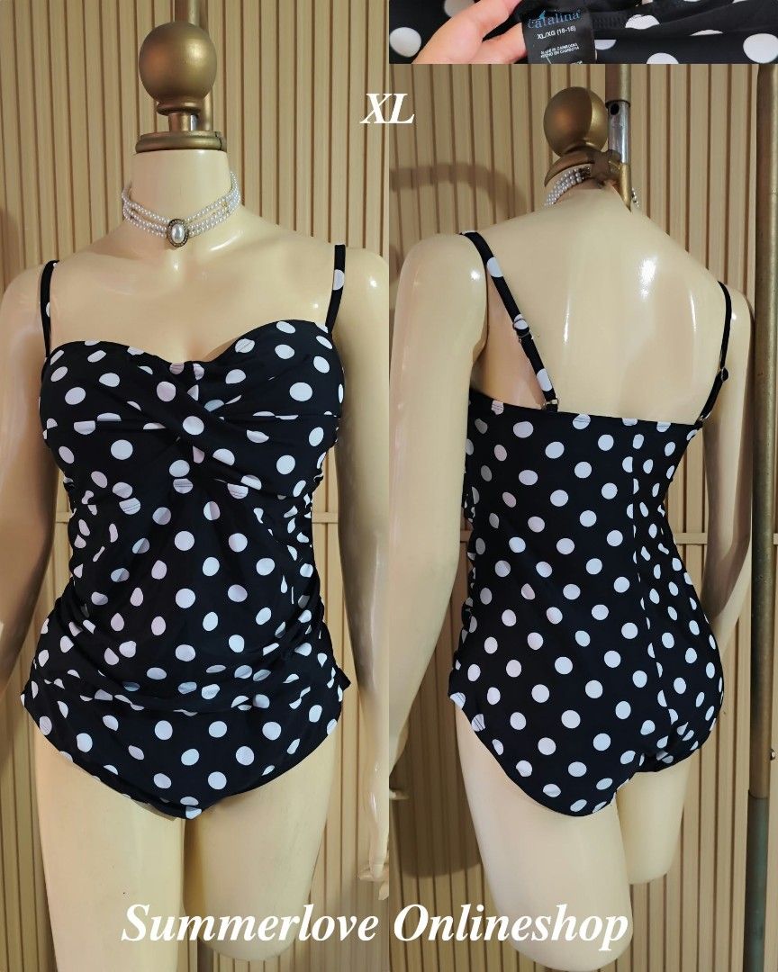 (XL) Catalina Plus Size Swim (Category: Bikinis & Swimsuits) located in Paranaque City. Submitted by sl_shop05 (Listing ID 1470364859, Image 1). Description: 🌻Like New🌻 🌼Brand: CATALINA ➡️Built in Pad ✨Tummy Control ✨Size: XL ❎𝑨𝒍𝒍 𝒊𝒕𝒆𝒎𝒔 𝒂𝒓𝒆 𝑷𝑹𝑬𝑳𝑶𝑽𝑬𝑫 𝒊𝒏 𝑮𝒐𝒐𝒅 𝑪𝒐𝒏𝒅𝒊𝒕𝒊𝒐𝒏 ❎𝑷𝒍𝒆𝒂𝒔𝒆 𝒅𝒐 𝒎𝒂𝒏𝒂𝒈𝒆 𝒚𝒐𝒖𝒓 𝒆𝒙𝒑𝒆𝒄𝒕𝒂𝒕𝒊𝒐𝒏𝒔. ❎𝑾𝑨𝑺𝑯 𝒃𝒆𝒇𝒐𝒓𝒆 𝑼𝑺𝑬‼️ ❎𝑩𝑼𝒀 𝒂𝒕 𝒚𝒐𝒖𝒓 𝒐𝒘𝒏 𝒓𝒊𝒔𝒌‼️ ❎𝑵𝑶 