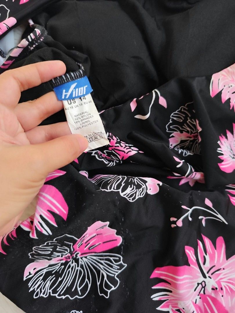 (XL) Hilor Plus Size Swim (Category: Bikinis & Swimsuits) located in Paranaque City. Submitted by sl_shop05 (Listing ID 1470364633, Image 2). Description: 🌻Good Used🌻 🌼Brand: HILOR ➡️Padded ✨with lint see photo ✨Tummy Control ✨Size: XL ❎𝑨𝒍𝒍 𝒊𝒕𝒆𝒎𝒔 𝒂𝒓𝒆 𝑷𝑹𝑬𝑳𝑶𝑽𝑬𝑫 𝒊𝒏 𝑮𝒐𝒐𝒅 𝑪𝒐𝒏𝒅𝒊𝒕𝒊𝒐𝒏 ❎𝑷𝒍𝒆𝒂𝒔𝒆 𝒅𝒐 𝒎𝒂𝒏𝒂𝒈𝒆 𝒚𝒐𝒖𝒓 𝒆𝒙𝒑𝒆𝒄𝒕𝒂𝒕𝒊𝒐𝒏𝒔. ❎𝑾𝑨𝑺𝑯 𝒃𝒆𝒇𝒐𝒓𝒆 𝑼𝑺𝑬‼️ ❎𝑩𝑼𝒀 𝒂𝒕 𝒚𝒐𝒖𝒓 𝒐𝒘𝒏 𝒓𝒊𝒔�
