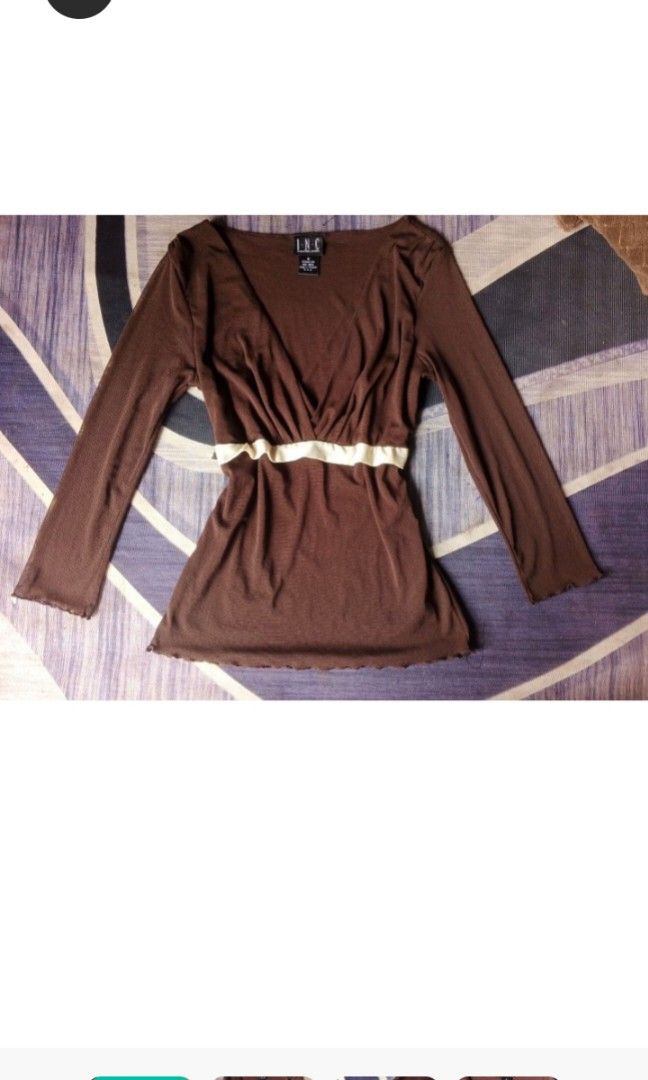 Y2K BABY DOLL MESH SLEEVE (Category: Longsleeves) located in Manila. Submitted by icamalicdem29 (Listing ID 1470392414, Image 2). Description: .