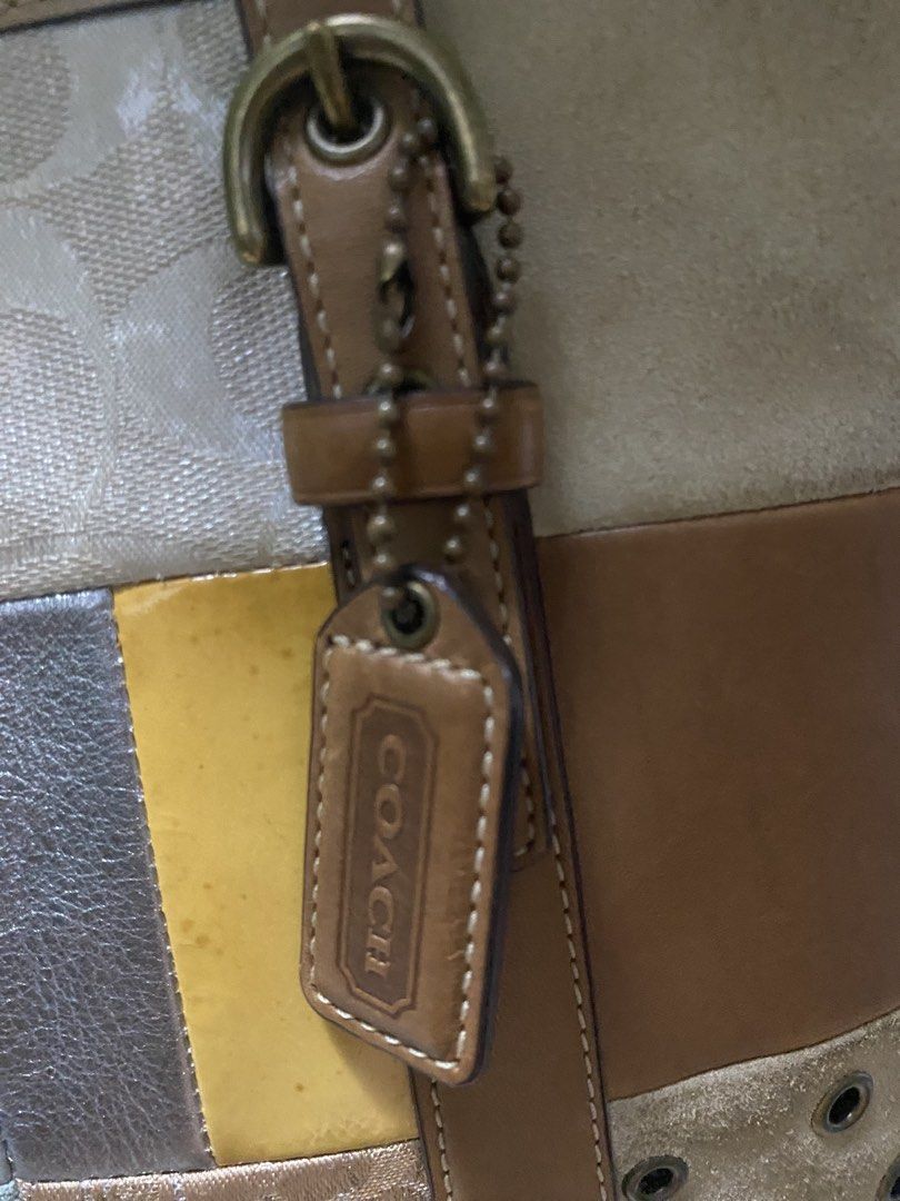 Y2K Coach patch work Pristine condition (Category: Shoulder Bags) located in Iba. Submitted by preme2ow9 (Listing ID 1470520099, Image 3). Description: Authentic Can do vc sa blue app Can do LP Pm for more info .