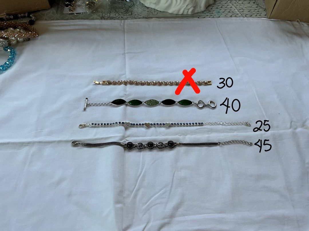 Y2k fashion bracelets (Category: Bracelets) located in Pinamalayan. Submitted by _dragonfly (Listing ID 1470361455, Image 2). Description: Take all: 130.