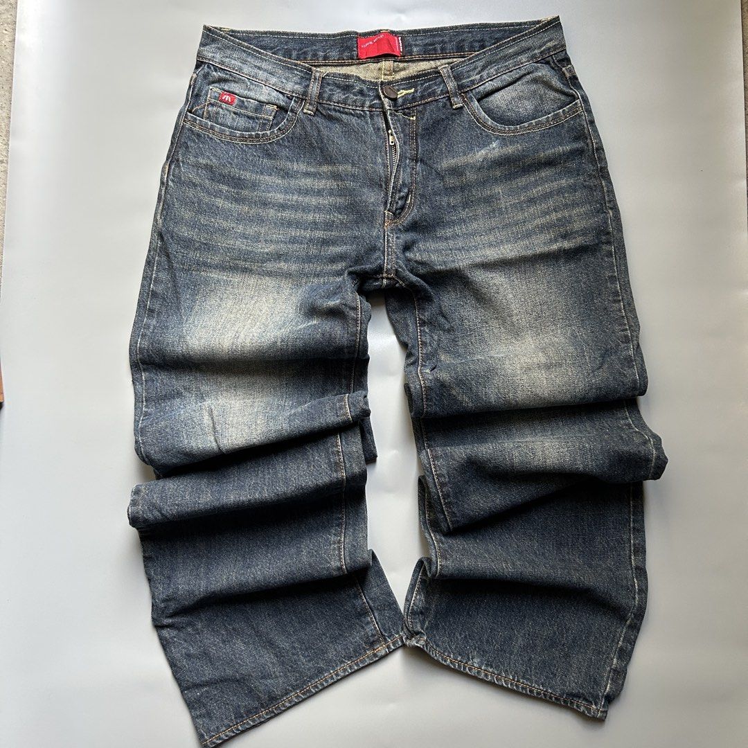 y2k house 2000s pleasure matters jeans (Category: Jeans) located in Liloan. Submitted by fairymary.ph (Listing ID 1470466211, Image 1). Description: READ BIO BEFORE BUYING✨ P550 shipped brand: PLEASURE MATTERS (classic 2000s) waistline: 32” length: 42” hem: 9” very like new.