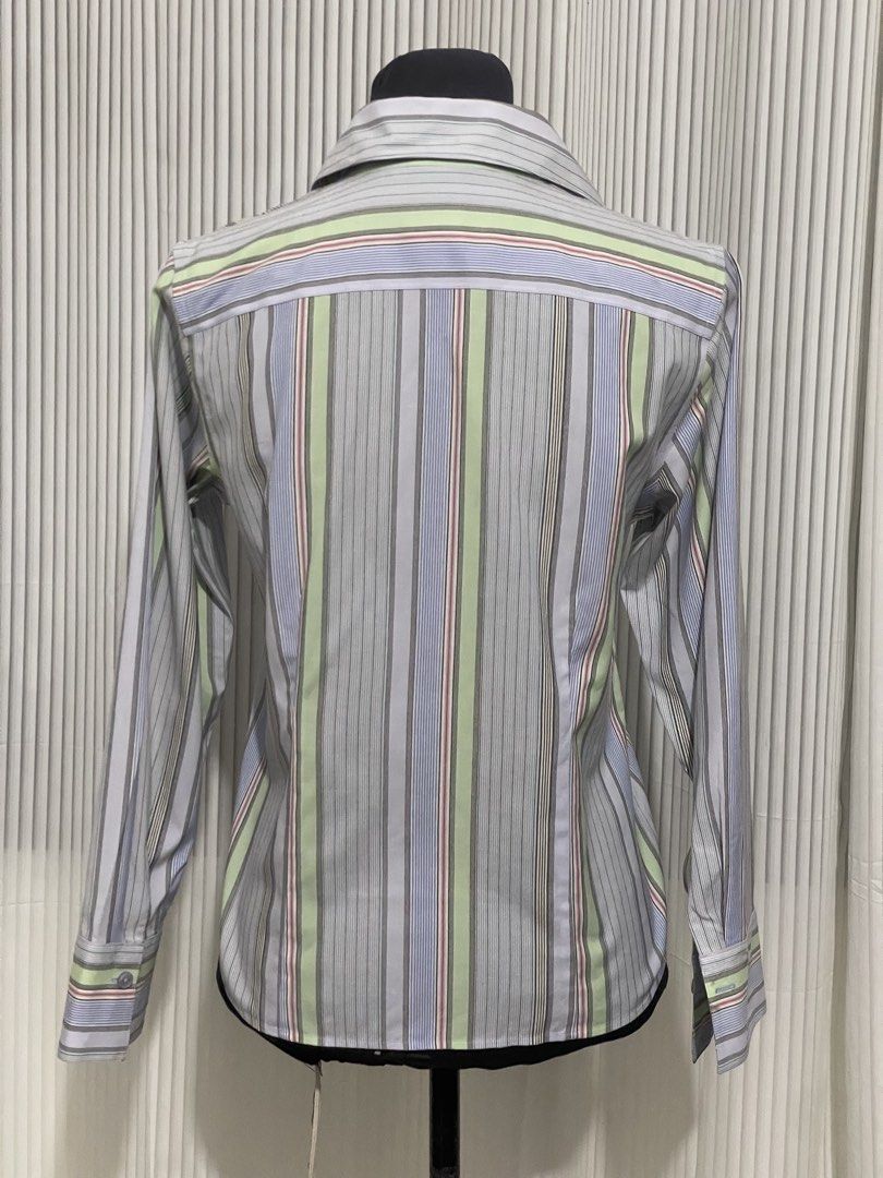 Y2K Talbots Multi-Color Striped Polo Top (Category: Longsleeves) located in Tuguegarao City. Submitted by ziggerryy (Listing ID 1470523870, Image 3). Description: Fave😍 Fits XS-Semi M ‼️LAST PRICE ALREADY‼️.