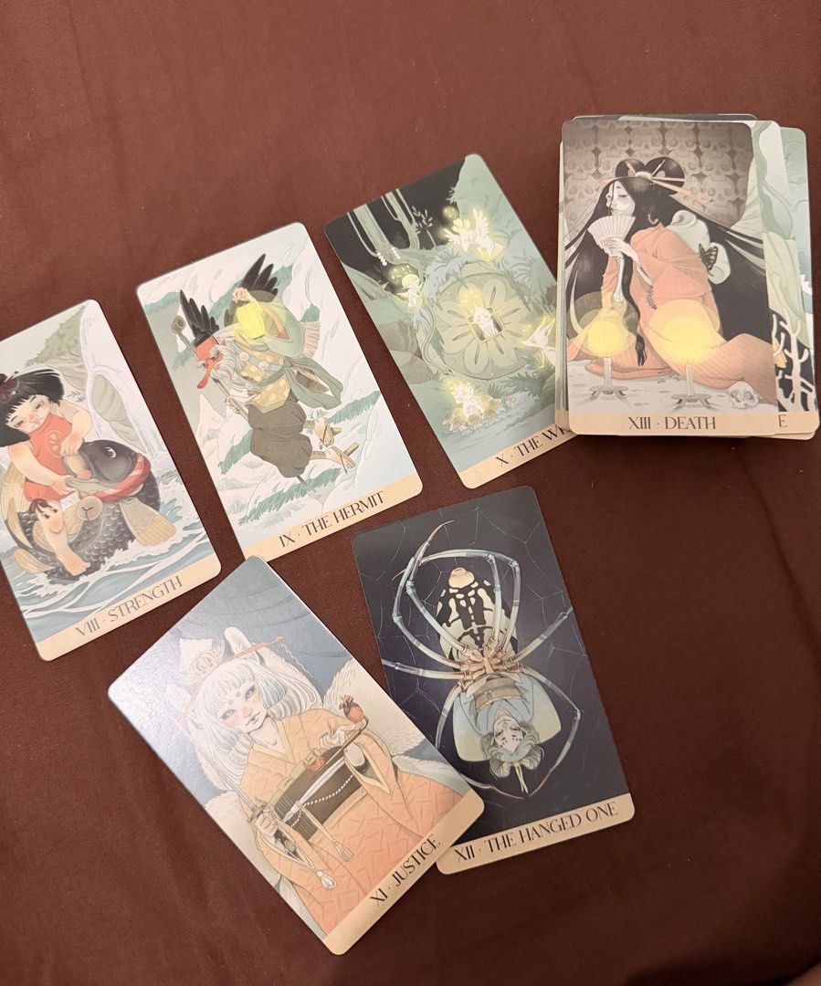 YOKAI TAROT CARDS (Category: Trading Cards Accessories) located in Taguig. Submitted by finds.market88 (Listing ID 1470363303, Image 3). Description: YOKAI TAROT CARDS 78 CARDS BNEW ON HAND 📸Actual item posted.