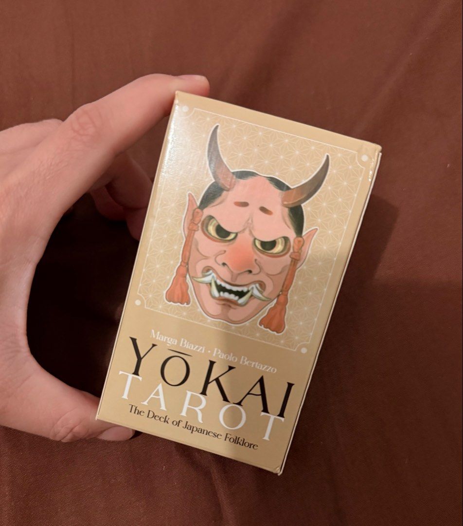 YOKAI TAROT CARDS (Category: Trading Cards Accessories) located in Taguig. Submitted by finds.market88 (Listing ID 1470363303, Image 1). Description: YOKAI TAROT CARDS 78 CARDS BNEW ON HAND 📸Actual item posted.