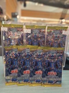 Yu-Gi-Oh Creation Pack 12 Booster Pack, Toys & Collectibles, Trading ...