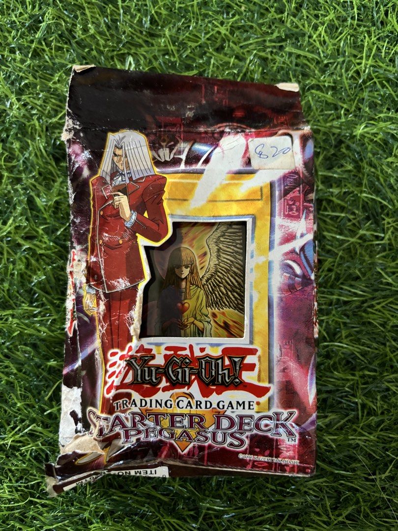 Yu-Gi-Oh Starter Deck Pegasus Booster Pack English (Category: Card Packs) located in Makati City. Submitted by rare_thrift_stuff (Listing ID 1470404410, Image 1). Description: - Classic Yu-Gi-Oh Starter Deck Pegasus (Box Only/Partial Set) - Includes original plastic tray - Comes with official rulebook version 3.0 - Includes a Change of Heart card - Ideal for collectors looking to restore or display early Yu-Gi-Oh history.