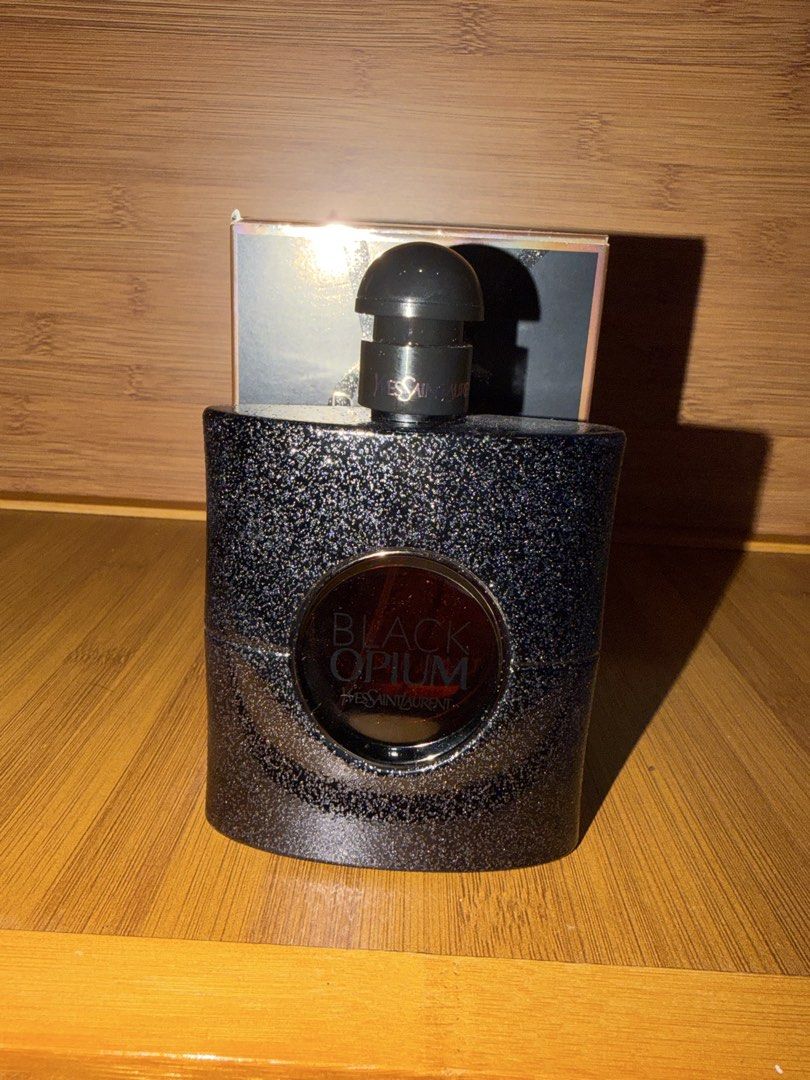 Yves Saint Laurent Black Opium Eau de Parfum 90ml (Category: Fragrance & Deodorants) located in Davao. Submitted by iceangel09 (Listing ID 1470556567, Image 1). Description: - Authentic YSL Black Opium Eau de Parfum - Generous 90ml size in the iconic dark glitter bottle - Warm and captivating amber scent profile - Comes complete with the original box - Verified batch code: 38W902N stamped on the bottom label - Guaranteed authentic, perfect for gi