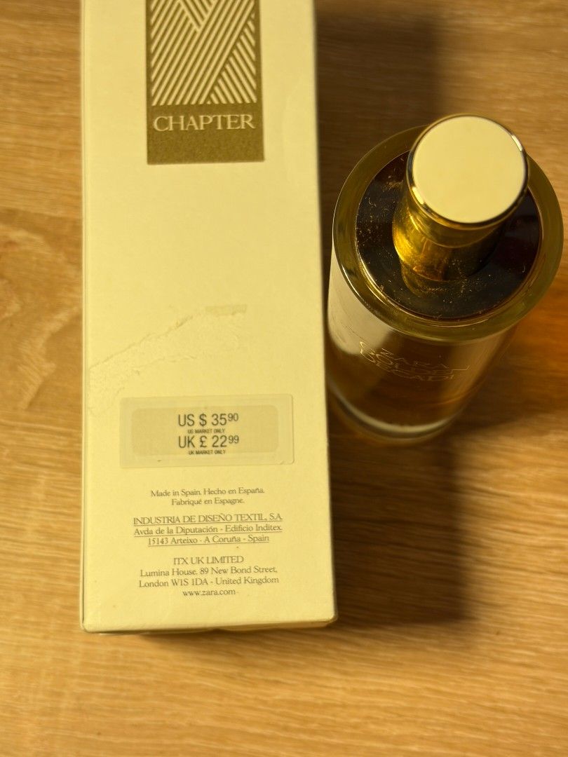 Zara Golden Decade 100ml (Category: Fragrance & Deodorants) located in Abucay. Submitted by madamvcloset (Listing ID 1470460664, Image 3). Description: authentic zara.