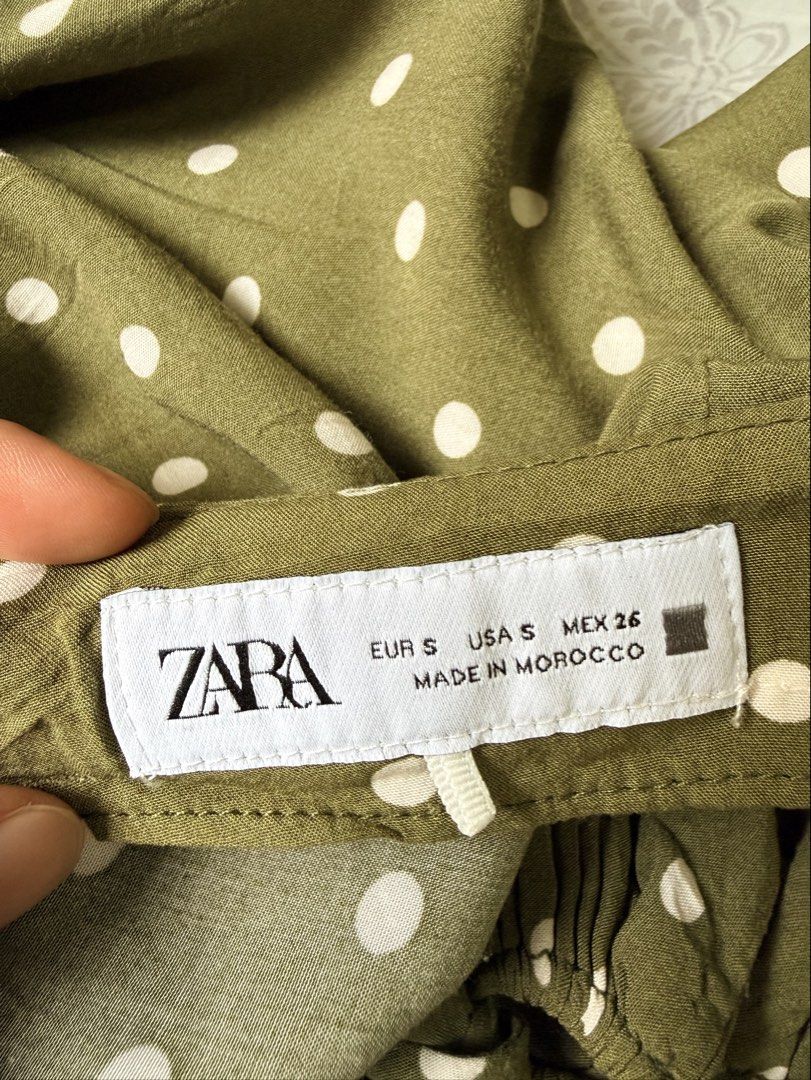 Zara polka dot dress (Category: Dresses) located in Tarlac. Submitted by giannisdeclutters4106 (Listing ID 1470434631, Image 3). Description: Like new Small So pretty!! .