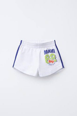 Zara White Lounge Shorts (Category: Shorts) located in Antipolo. Submitted by nicnicbg (Listing ID 1470371359, Image 3). Description: zara kids size 13-14, best fits XS.