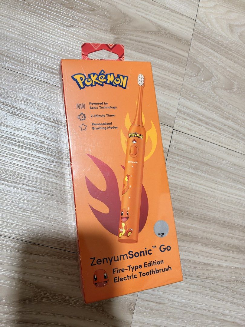 Instruments All Types Electronic Instruments ZenyumSonic Go Pokémon Fire-Type Edition Electric Toothbrush, Beauty ...