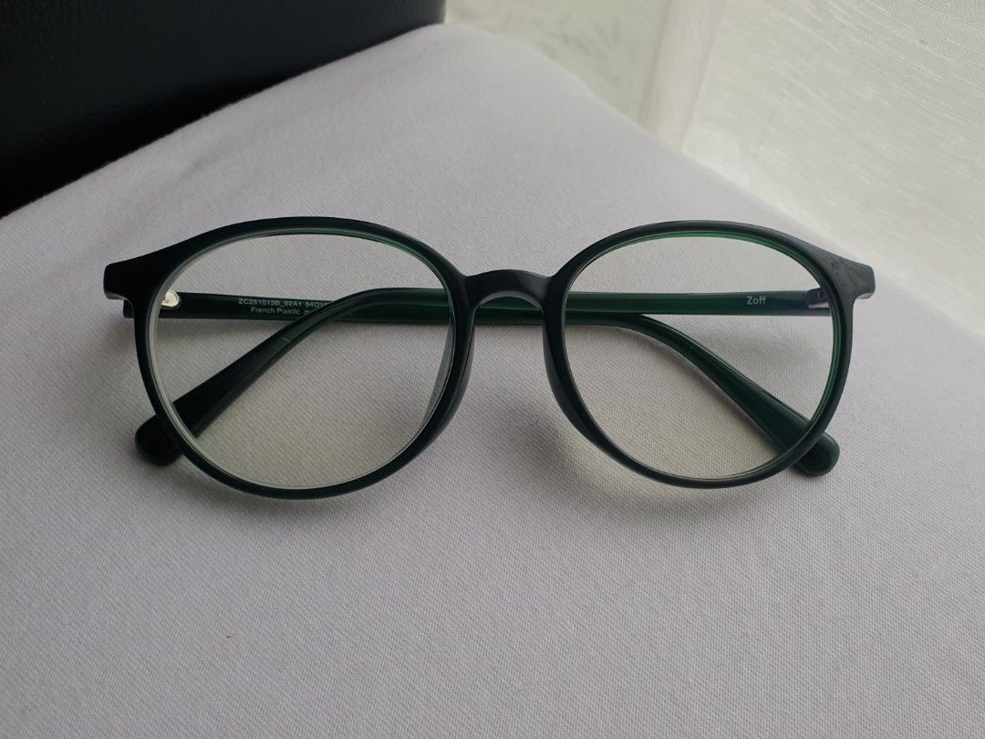 Zoff Eyeglass Frame (Category: Sunglasses & Eyewear) located in Quezon City. Submitted by WasalakTwo (Listing ID 1470436354, Image 2). Description: Bought in Japan Durable and high quality Excellent condition Clean and presentable Lens are graded, but replaceable Open for delivery nationwide Front Width 14.3cm Front Height 4.9cm.