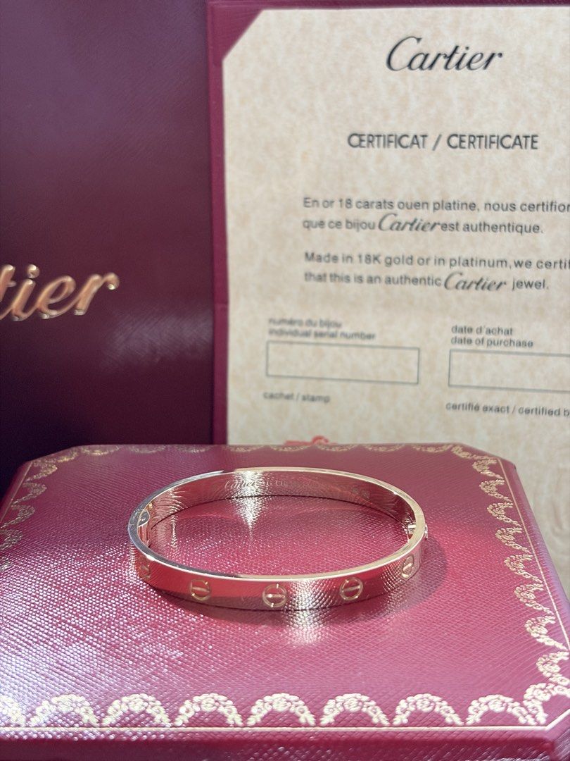 18k love bangle 16cm (Category: Bracelets) located in Cagayan de Oro. Submitted by mayger03 (Listing ID 1470592684, Image 1). Description: .