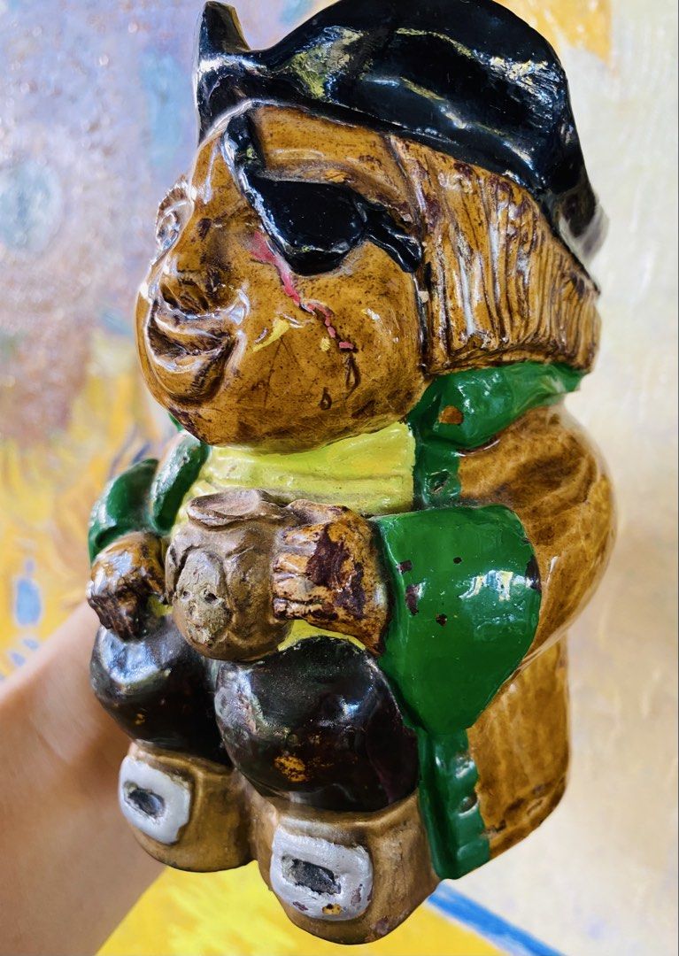 1972 vintage hand painted pitcher jug character (Category: Other Home Decor) located in Dapitan. Submitted by clarisasan19348 (Listing ID 1470630567, Image 2). Description: .