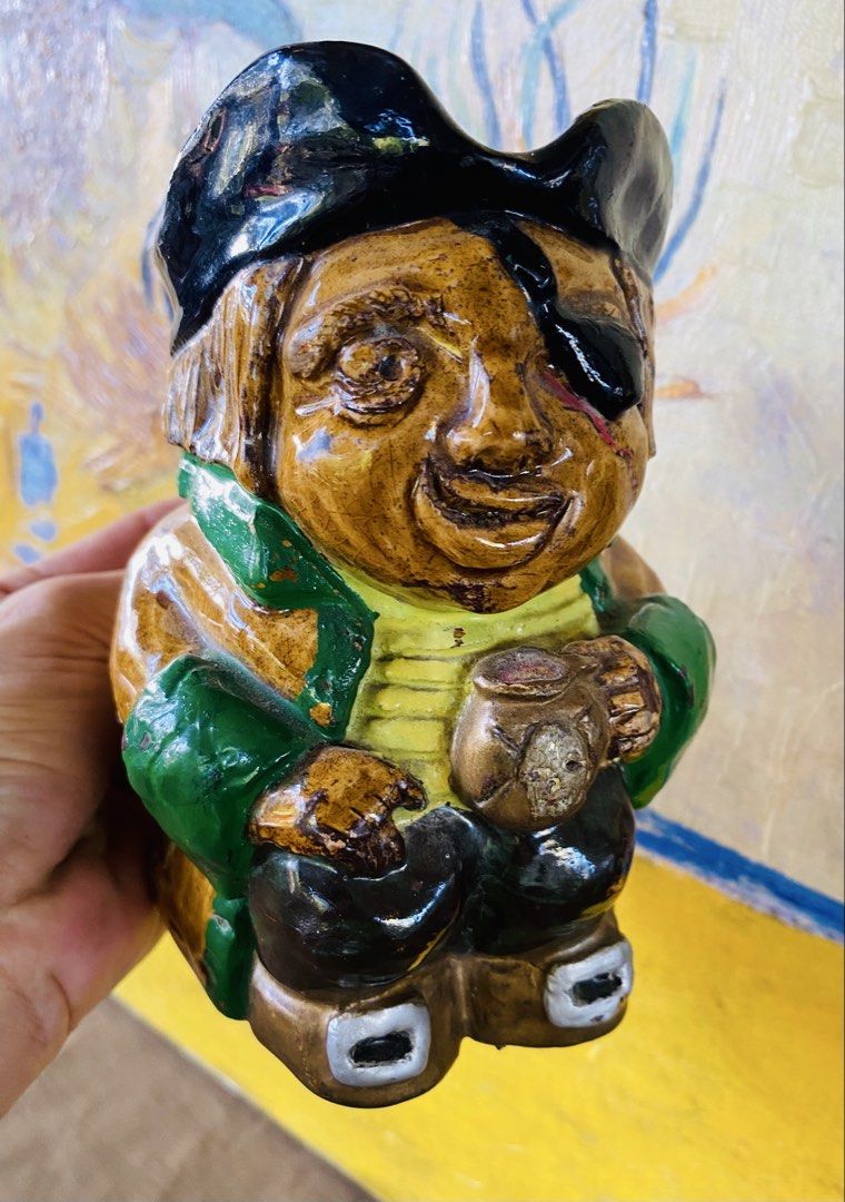 1972 vintage hand painted pitcher jug character (Category: Other Home Decor) located in Dapitan. Submitted by clarisasan19348 (Listing ID 1470630567, Image 1). Description: .