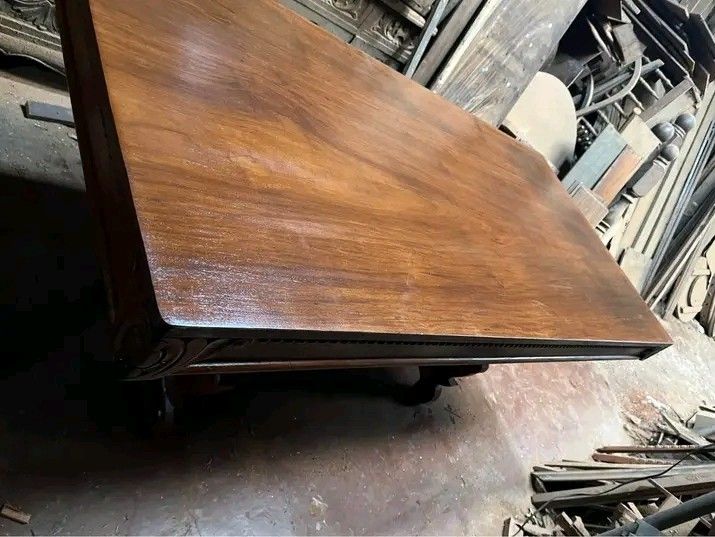1 piece top Dining table 6-8 seaters narra wood (Category: Tables & Sets) located in Manila. Submitted by carmelites36250 (Listing ID 1470602082, Image 2). Description: Dining table 6-8 seaters❤ 1 piece top solid narra wood Pm me☎☎☎☎. 25k Only ✅✅✅.