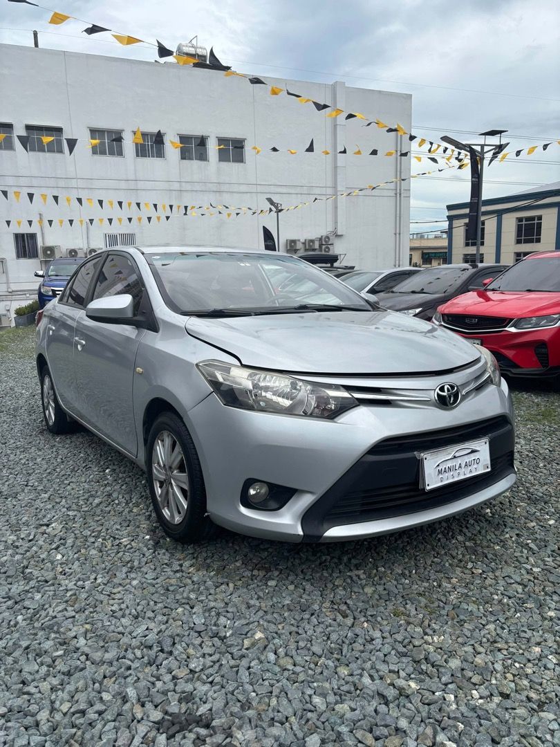 2014 Toyota Vios E (Category: Used Cars) located in Pasig City. Submitted by mad_cars (Listing ID 1470583878, Image 2). Description: 2014 TOYOTA VIOS E GAS AUTOMATIC TRANSMISSION ₱299,000 (AVAILABLE FOR FINANCING ZERO PERCENT PROCESSING FEE) Thermalyte 99tkms mileage Gasoline Engine Automatic Transmission 2 ending plate By the way, my name is SIR DAVID. Please look for me when you are here. I'll be the one to assist you po :) Address: Elements Ro