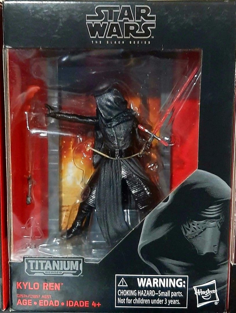 2016 Hasbro Star Wars: The Force Awakens Action Figures (Category: Action & Battle Toys) located in Liloan. Submitted by angelyneroberts_171329 (Listing ID 1470598720, Image 2). Description: FOR SALE 2016 Hasbro Star Wars: The Force Awakens Action Figures DESCRIPTION : - Released by Hasbro in 2016. - The Black/Titanium Series. - 3.75-inch die-cast line. CONDITION : - 10/10, Mint On Packaging. - what you see is what you get - LEGIT PRICE : p6000 s
