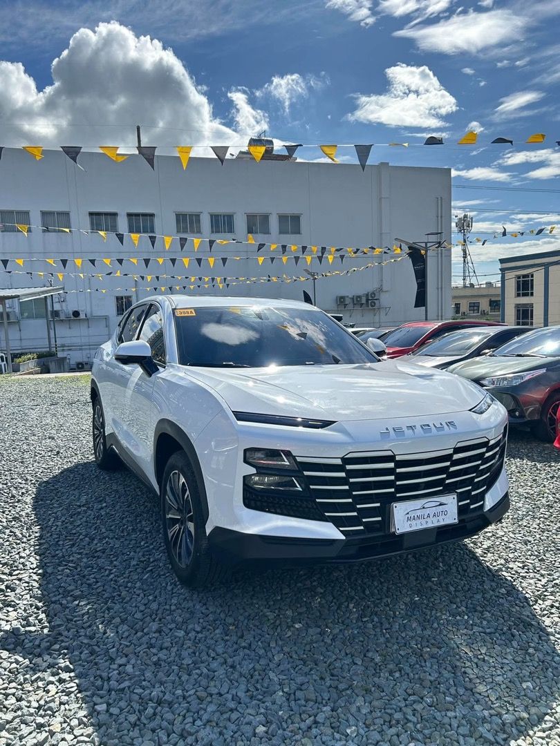 2025 Jetour Dashing 1.5L (Category: Used Cars) located in Pasig City. Submitted by mad_cars (Listing ID 1470578951, Image 3). Description: 2025 JETOUR DASHING 1.5L GAS AUTOMATIC TRANSMISSION ₱778,000 (AVAILABLE FOR FINANCING ZERO PERCENT PROCESSING FEE) White 2 ending plate 12tkms mileage 1.5L Gasoline Engine Automatic Transmission 360° Panoramic Camera Rear Parking Sensors Address: Elements Rosemarie Pasig Boulevard, Brgy Kapitolyo Pasig. Google