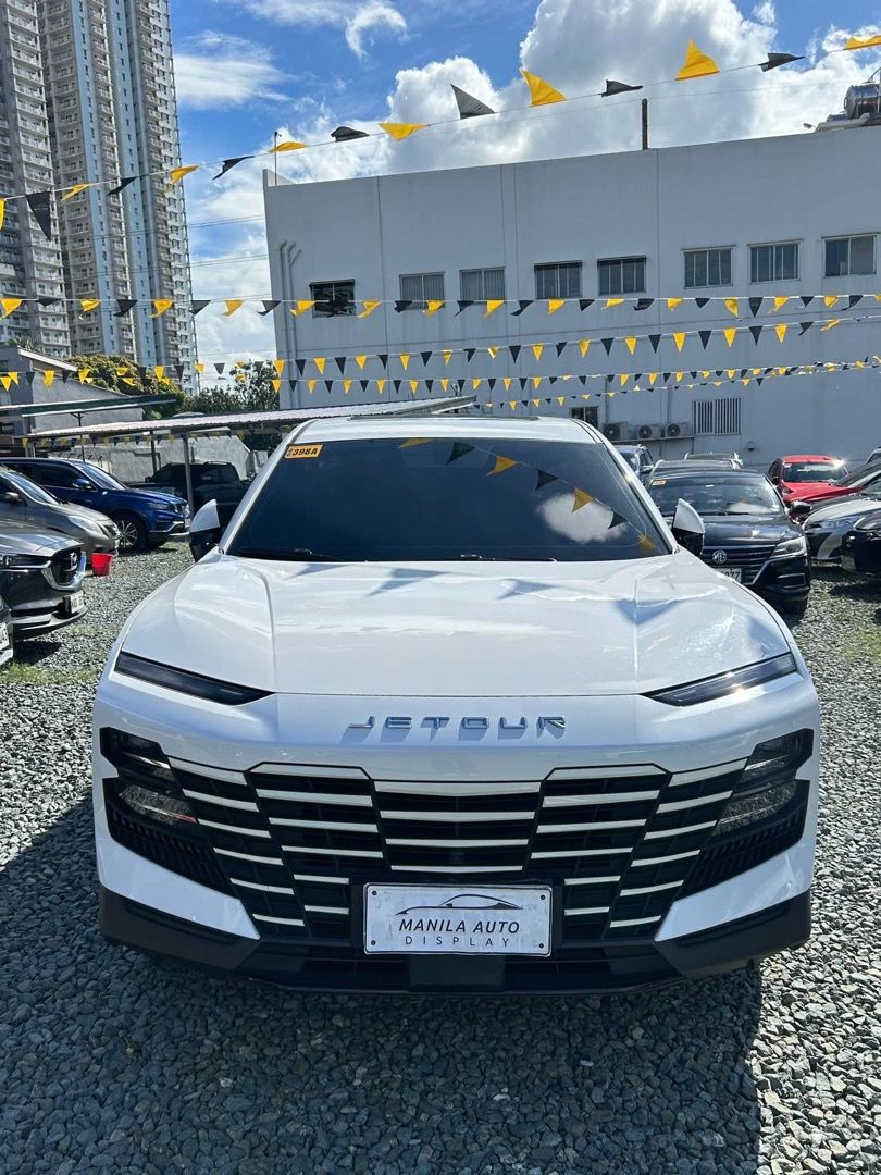 2025 Jetour Dashing 1.5L (Category: Used Cars) located in Pasig City. Submitted by mad_cars (Listing ID 1470578951, Image 1). Description: 2025 JETOUR DASHING 1.5L GAS AUTOMATIC TRANSMISSION ₱778,000 (AVAILABLE FOR FINANCING ZERO PERCENT PROCESSING FEE) White 2 ending plate 12tkms mileage 1.5L Gasoline Engine Automatic Transmission 360° Panoramic Camera Rear Parking Sensors Address: Elements Rosemarie Pasig Boulevard, Brgy Kapitolyo Pasig. Google
