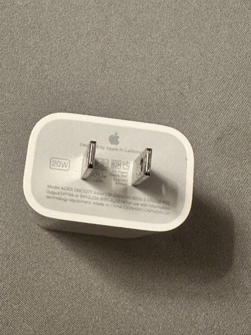 20w apple adapter (Category: Chargers & Cables) located in Manila. Submitted by declutterthisandthat (Listing ID 1470702123, Image 1). Description: wala natapon ko na box pero bago pa to 3 ganto ko kaya bilhin niyo na to.