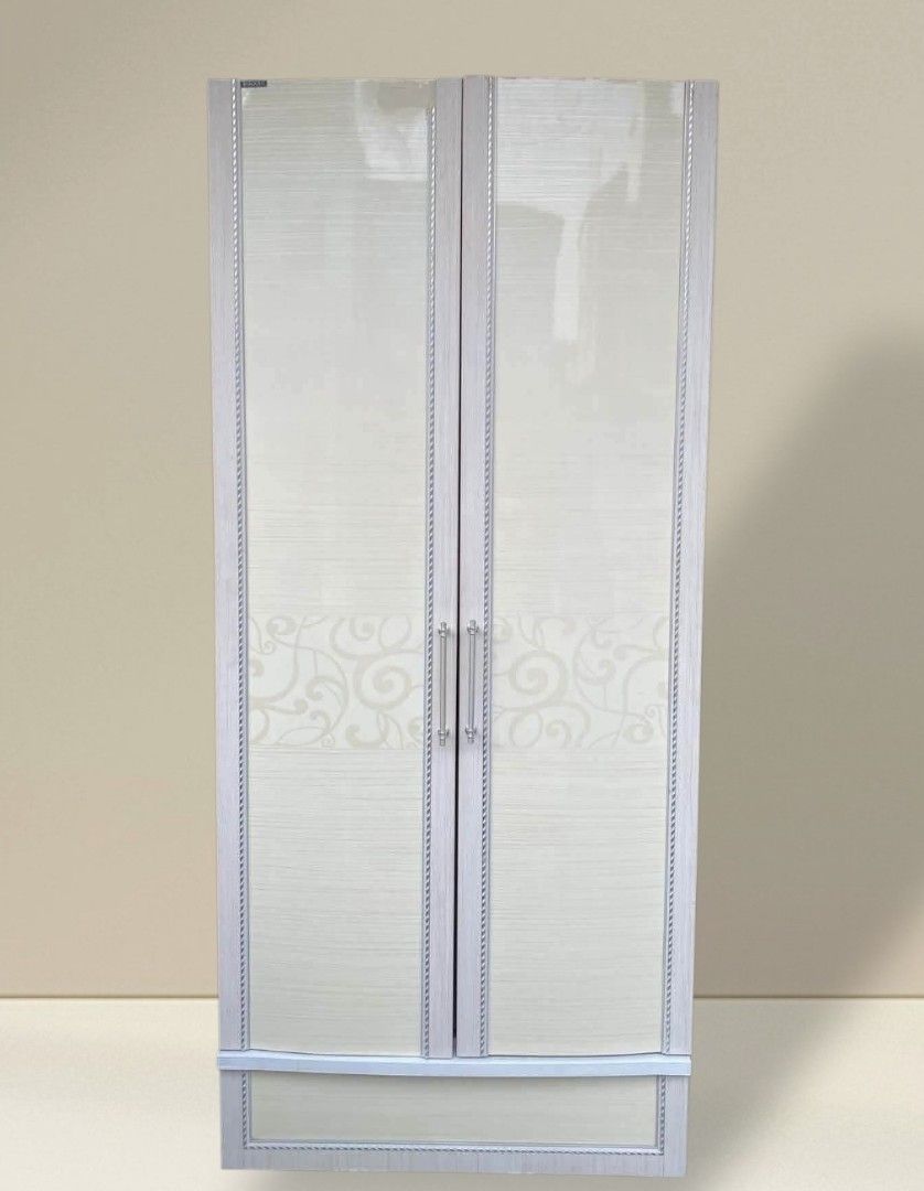 2 Door Wardrobe Closet Cabinet with Bottom Drawer (Category: Shelves, Cabinets & Racks) located in Quezon City. Submitted by dannikkishoppe2 (Listing ID 1470650585, Image 1). Description: 2 Door Wardrobe Closet Cabinet with Bottom Drawer‼️₱8500‼️ L36 W25 H82 inches *adjustable shelves Please manage your expectations as there might be minimal flaws. Color may vary due to lighting, it may appear darker or lighter in person. Check photos first befor