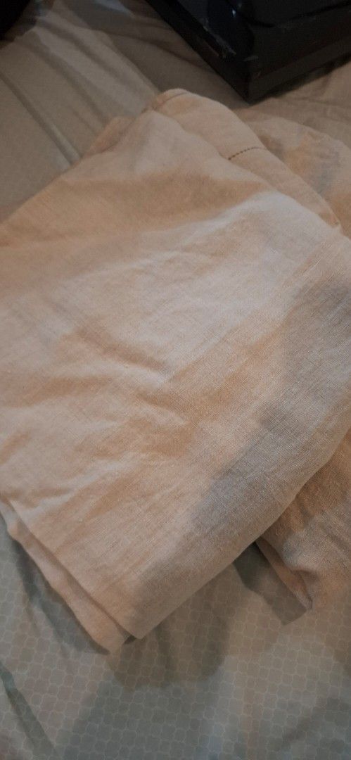 2 sets IKEA Neutral Linen and Beige Striped Curtains (Category: Curtains & Blinds) located in Paranaque City. Submitted by finders_thriftersph (Listing ID 1470677692, Image 2). Description: - Material: Set 1 - Light Airy Pinstriped Set 2 - Beige Linen - Design: Elegant beige and white striped fabric panels - Style: Neutral tones that effortlessly match any interior - Ideal for: Living room or bedroom windows - Weight: Standard fabric weight for e