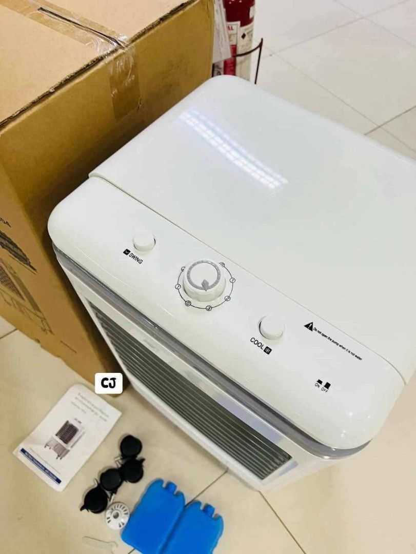 30L NSS AIR COOLER (Category: Air Conditioning and Heating) located in Manila. Submitted by bambooreye87652 (Listing ID 1470569266, Image 3). Description: NSS 30 LITERS PORTABLE AIR COOLER FAN✨ High Quality💯 ▪️30Liters water tank capacity ▪️Electric fan (air cooler) ▪️Evaporative purification ▪️Environmental air cooler Perfect sa Summer 🌞 Tipid sa Kuryente 🙂.