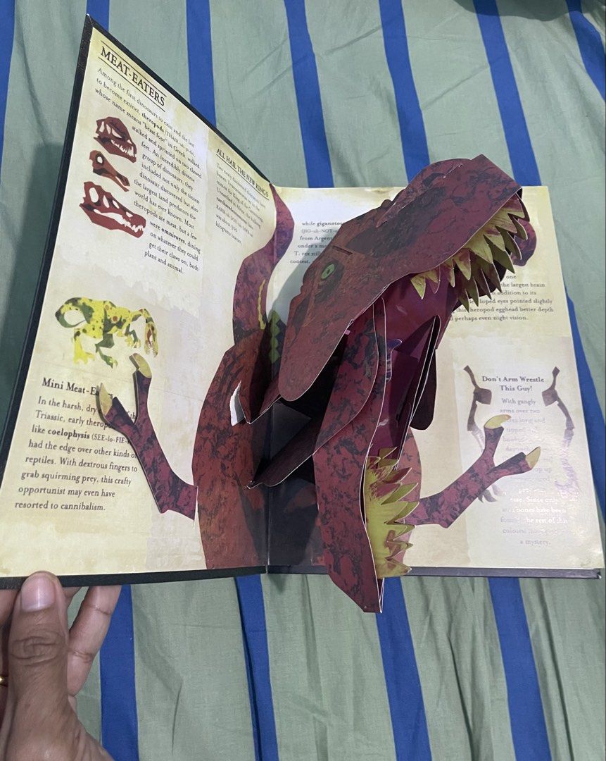 3D POP UP ENCYCLOPEDIA DINOSAURS FOR CHILDREN (Category: Children's Books) located in Paranaque City. Submitted by 8thvesture (Listing ID 1470566828, Image 1). Description: Original price was 35 pounds .