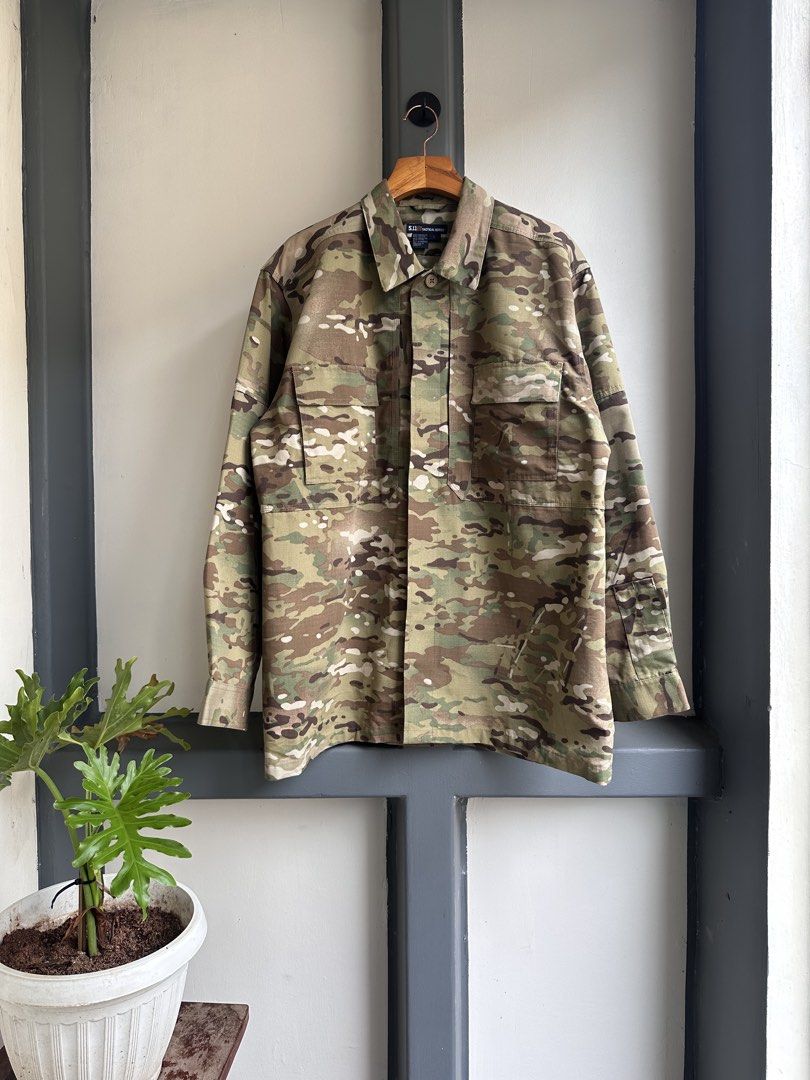 5.11 TACTICAL MULTICAM SERIES (Category: Coats, Jackets and Outerwear) located in Bacolod City. Submitted by thestitchph (Listing ID 1470563704, Image 1). Description: Fs FOR SALE 5.11 TACTICAL MULTICAM SERIES SIZE LARGE DIMES; W25” L30” SHLDR 19” SLVE 25” AS NEW NO ISSUE PM👍.