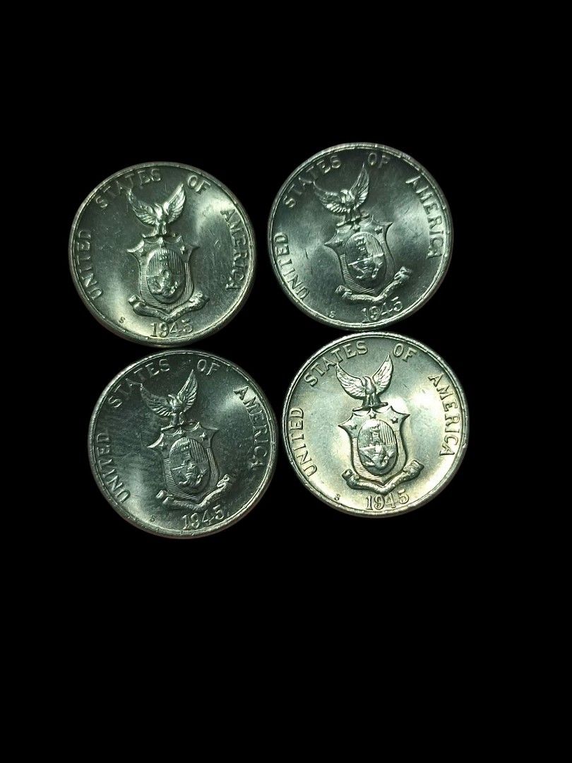5centavo commonwealth UNC 1945 (Category: Vintage Collectibles) located in Manila. Submitted by legitseller12 (Listing ID 1470687730, Image 2). Description: 5CENTAVO 50pcs available 100 pesos each mode of payment gcash/bank transfer shipment VIA jr's or meetup around manila or Santa Rosa Laguna UNC GOODS CONDITION LAHAT.