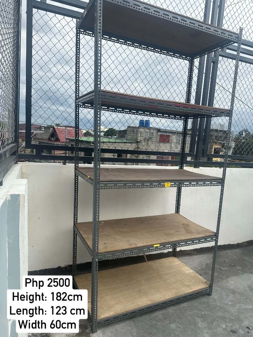 5-TIER HEAVY DUTY METAL STORAGE RACK FOR SALE!, Furniture & Home Living ...