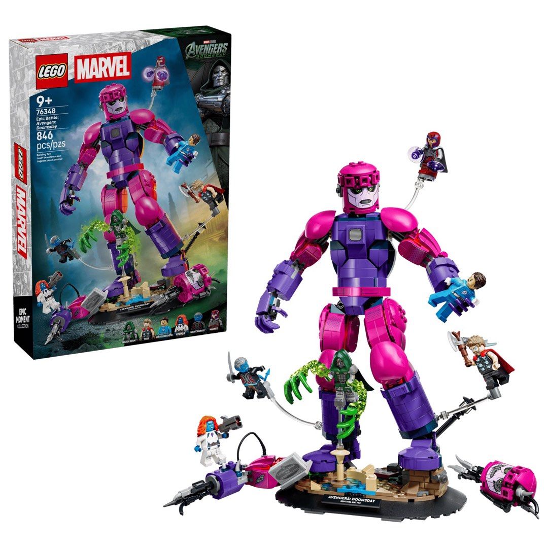 [25% OFF] LEGO Marvel 76348 - Epic Battle: Avengers: Doomsday, Toys ...