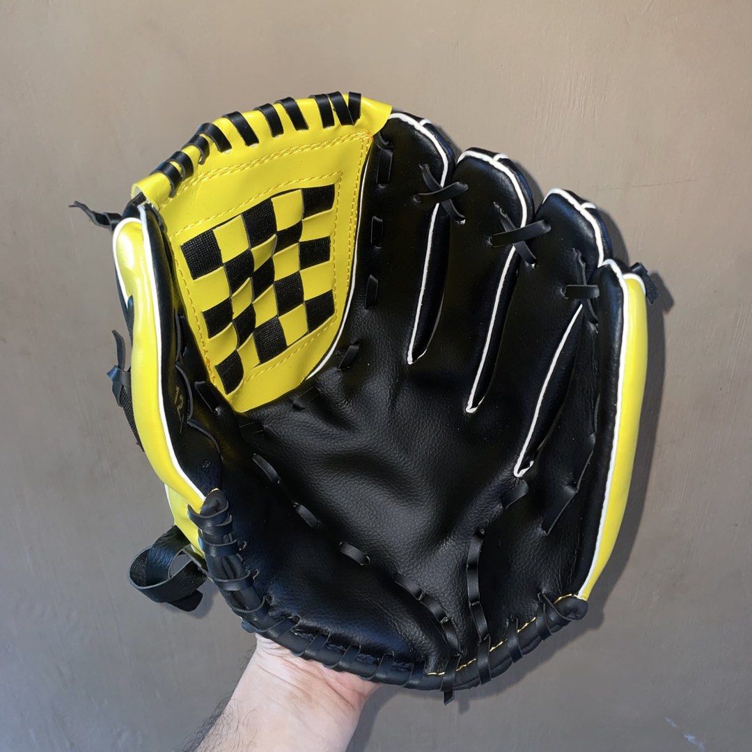 • Beginner Baseball/Softball Set (Black & Pink Gloves + 2 Balls) (Category: Racket and Ball Sports) located in Valenzuela. Submitted by redanselmo (Listing ID 1470628157, Image 2). Description: - Bundle includes: 2 baseball gloves and 2 brand-new wrapped baseballs - Glove 1: 12.5-inch, stylish black and yellow design with a checkered web - Glove 2: Vibrant pink color with contrasting white laces - Baseballs: 2 white baseballs still sealed in plas
