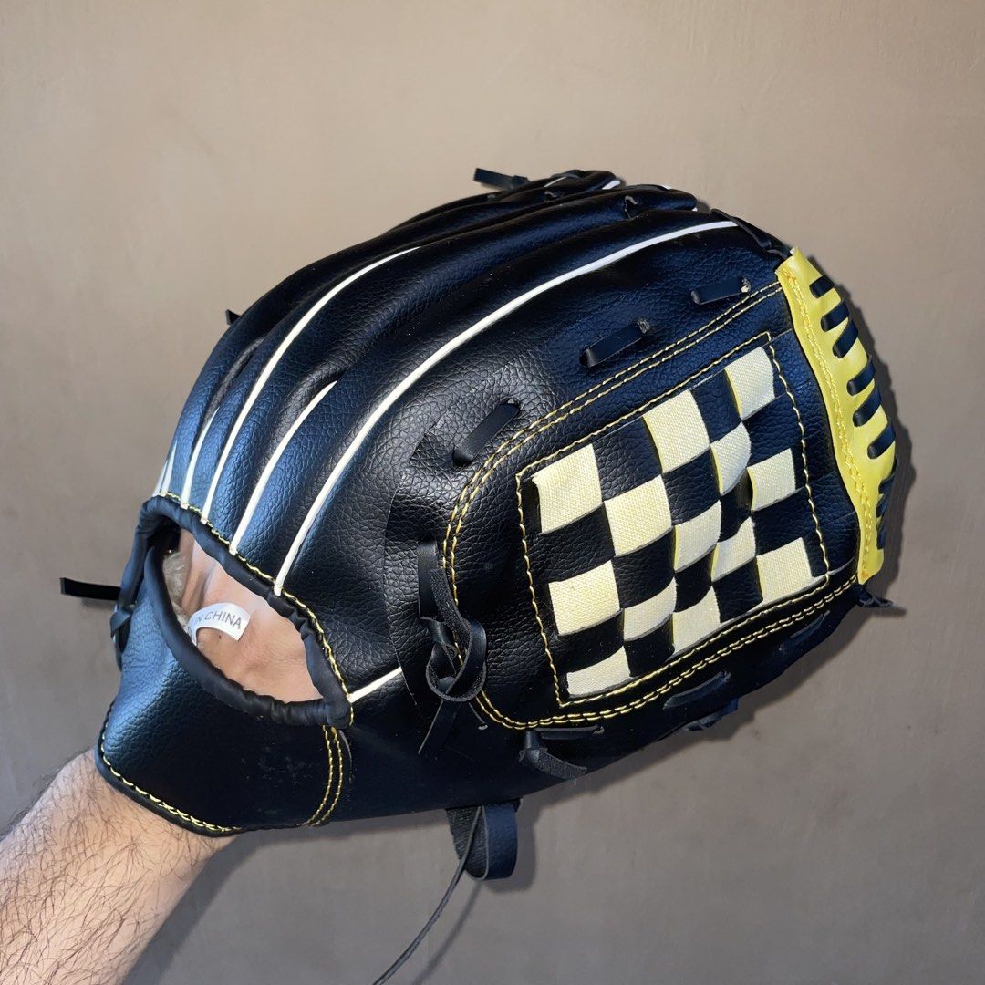 • Beginner Baseball/Softball Set (Black & Pink Gloves + 2 Balls) (Category: Racket and Ball Sports) located in Valenzuela. Submitted by redanselmo (Listing ID 1470628157, Image 3). Description: - Bundle includes: 2 baseball gloves and 2 brand-new wrapped baseballs - Glove 1: 12.5-inch, stylish black and yellow design with a checkered web - Glove 2: Vibrant pink color with contrasting white laces - Baseballs: 2 white baseballs still sealed in plas