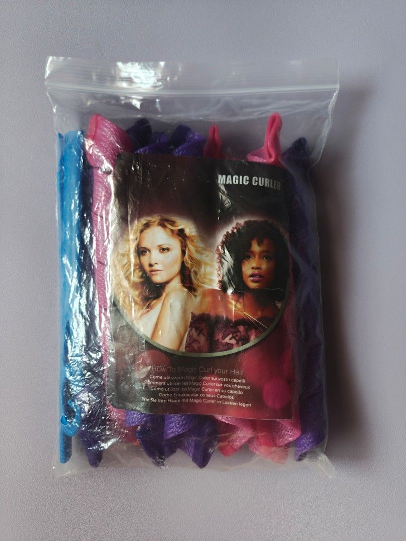✨ 🌀Heatless Magic Curler Set (10 Pcs + Styling Hook) | Complete & Still in Plastic! (Category: Hair) located in Iba. Submitted by rosierosali (Listing ID 1470613278, Image 2). Description: 👍Condition: Like New (Used once) 💇‍♀️If you want gorgeous, bouncy waves without destroying your hair with extreme heat, this is the ultimate holy grail. Tried it exactly once out of curiosity—the curls came out super pretty, but I just don't have the time to